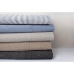 Chambray Sheet Set   Queen Size - Taupe